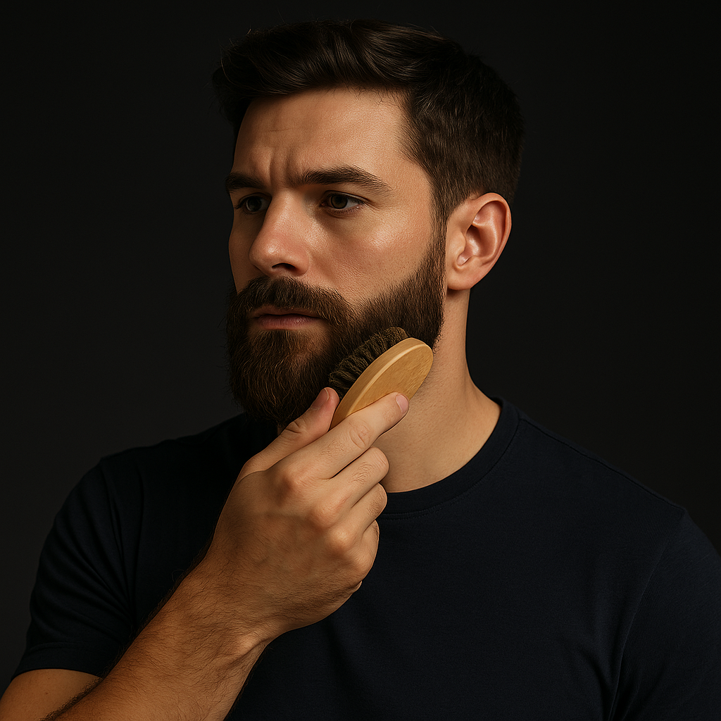 Brosse à barbe en Bois