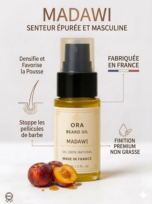 Huile à barbe - Madawi